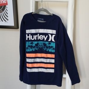 Boys Hurley long sleeve T-shirt
